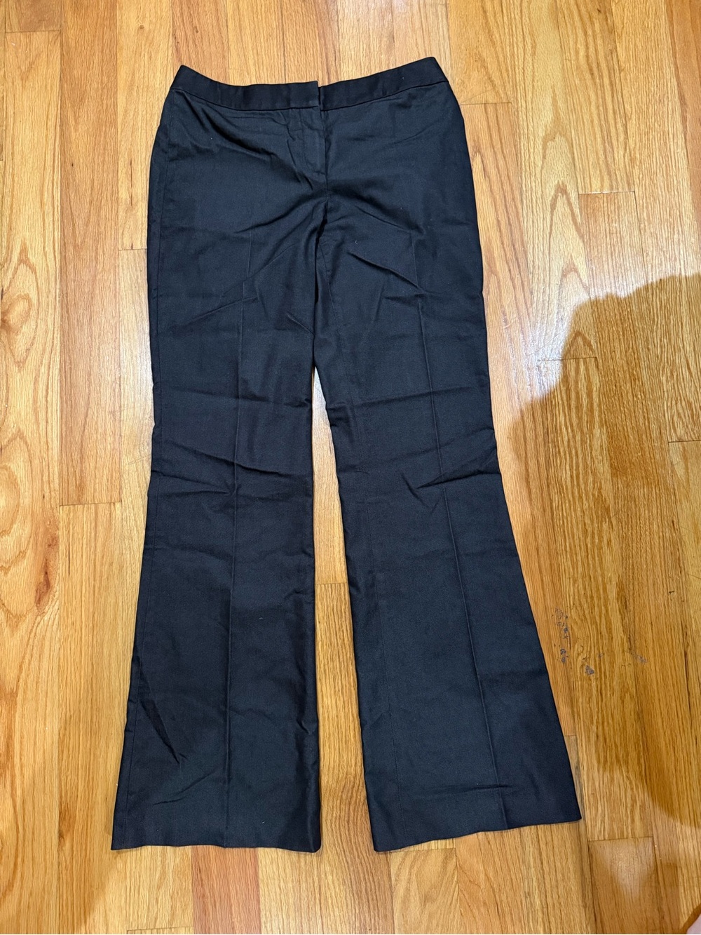 Tahari Women's Dark Brown Wide Leg Trouser Pants